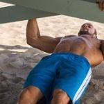 Modified pull up under low bar