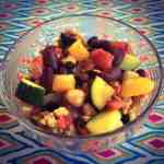 Turkey chili ingredients before cooking